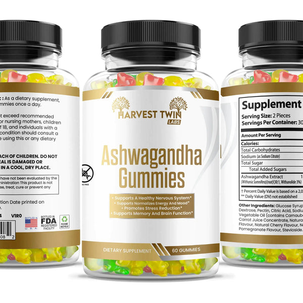 Ashwagandha B Gummies for Natural Stress Relief